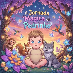 Livro personalizado Kidoo de presente para neto, afilhado ou sobrinho